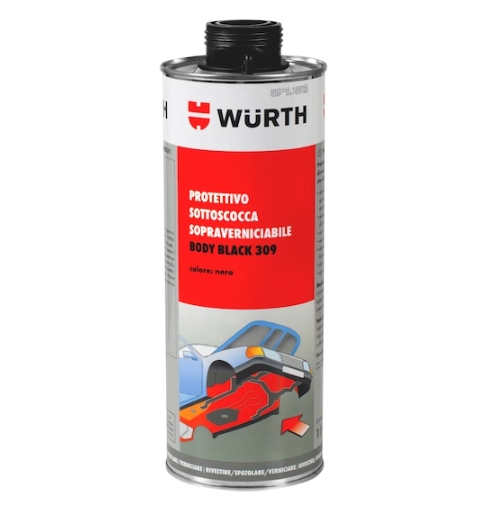 

Wurth Baranek do zabezpieczania podwoziaBLACK 4szt