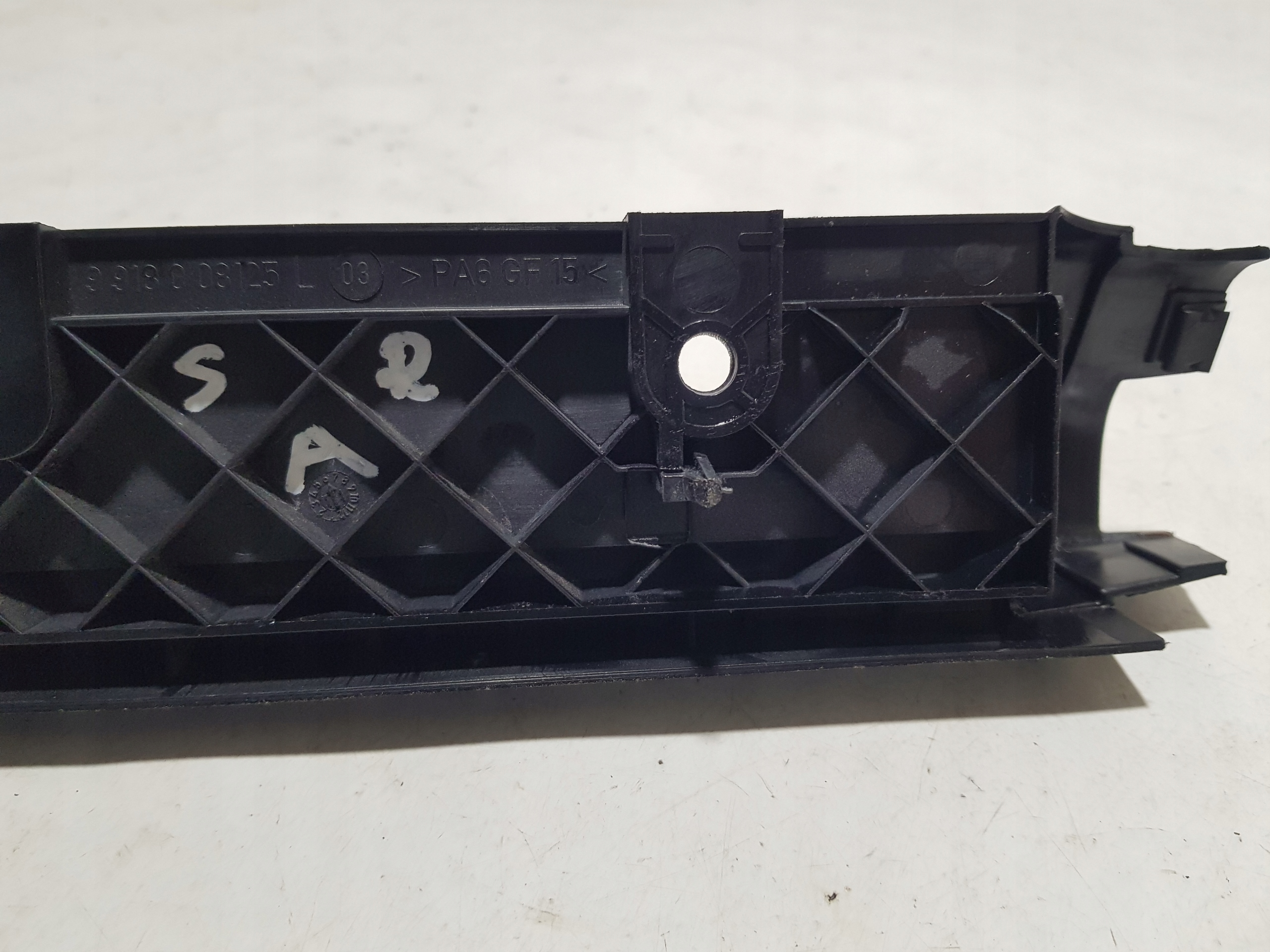 bracket holder roofs boot left rear part MERCEDES W207 A207 CABRIO
