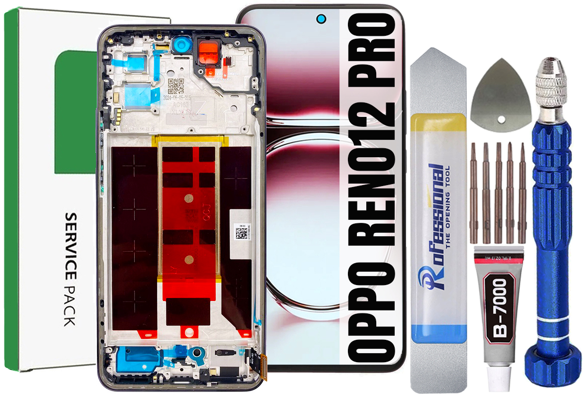 Displej Pro Oppo RENO12 Pro CPH2629 Originál Oem Obrazovka Rámeček