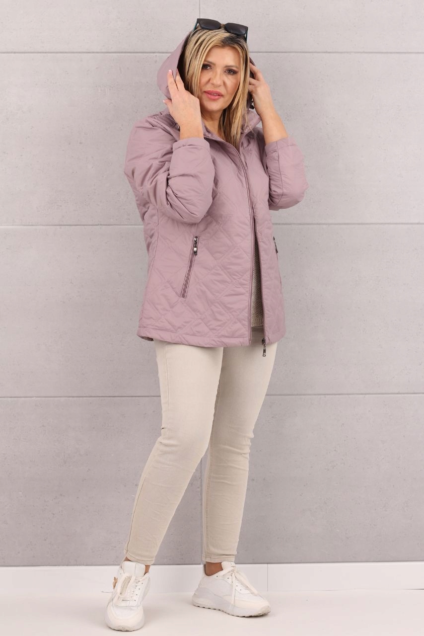 PIKOWANA PRZEJŚCIOWA LUŹNA KURTKA DAMSKA Z KAPTUREM PIKOWANA ROZMIARY Rodzaj pikowana