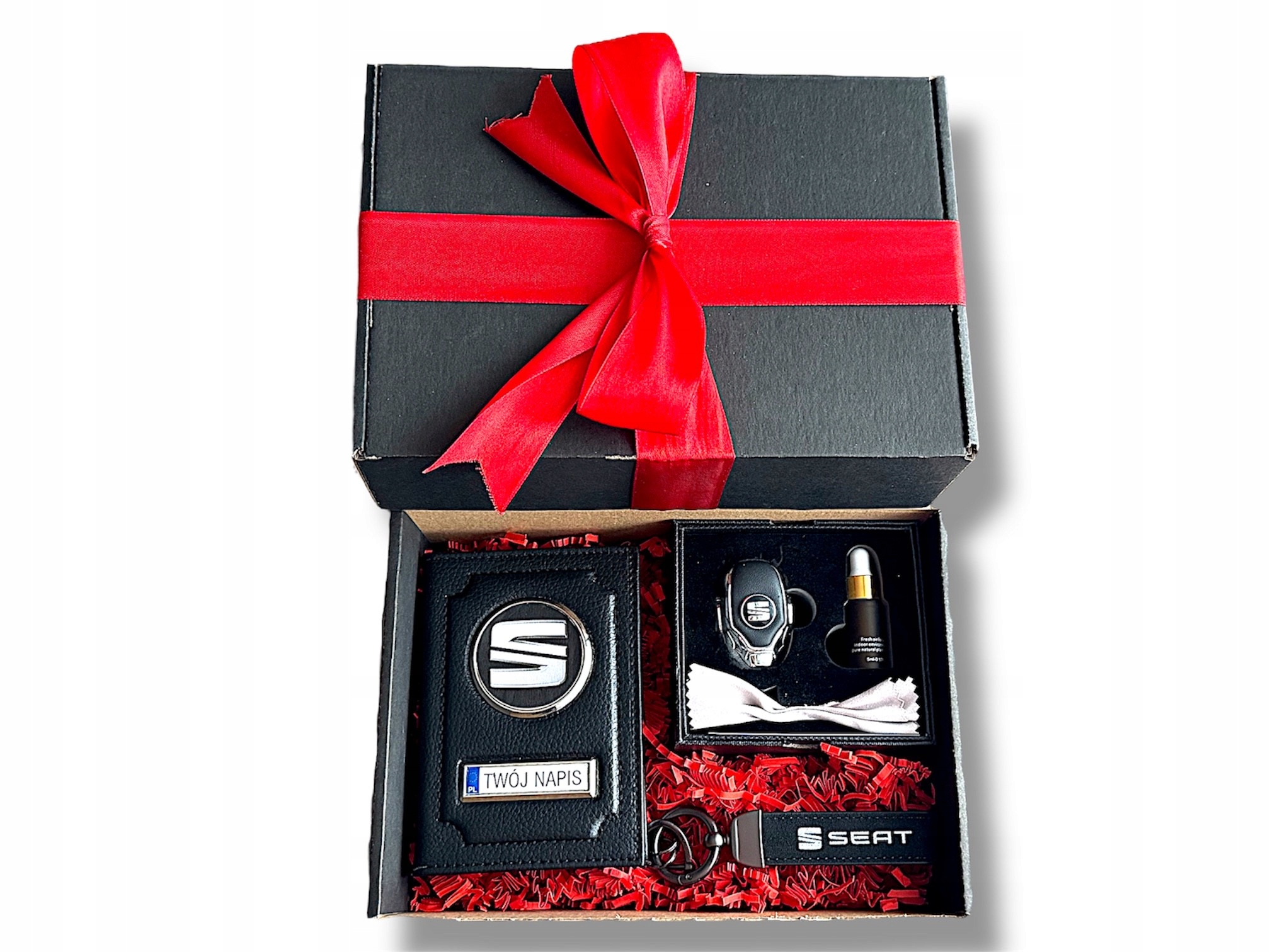 Darčeková sada pre auto Medium Personalizovaný box pre vodiča Seat