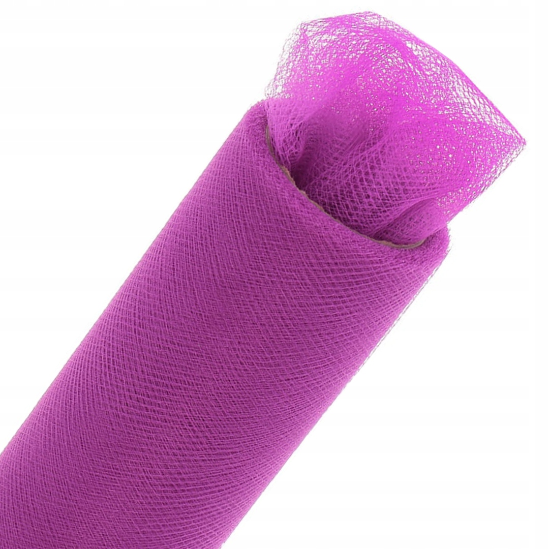 Tiul dekoracyjny na rolce tutu 15cm 9m fuksja