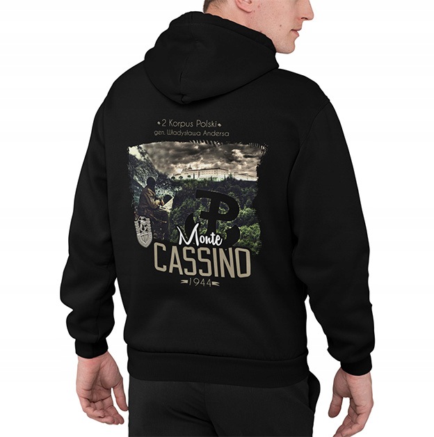 Mikina s kapucí s kapucí Monte Casino vel. L