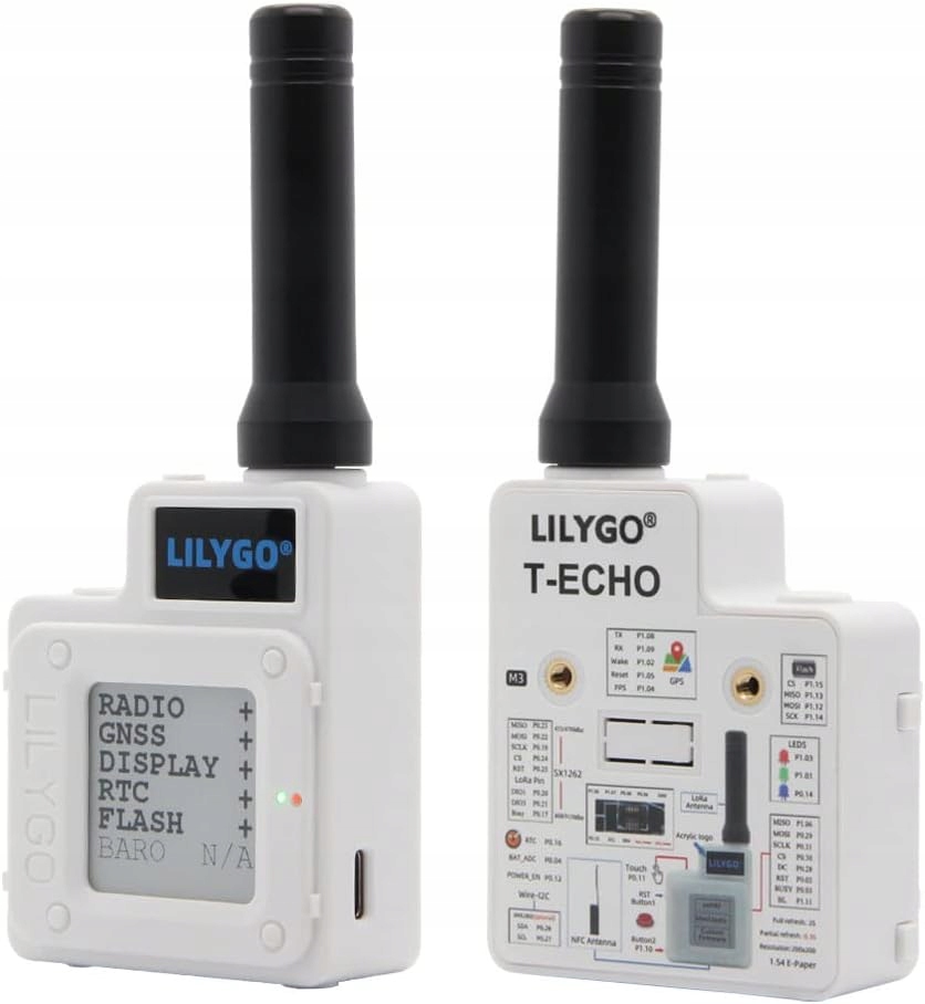 Lilygo T-Echo LoRa SX1262 rádiový modul 868 MHz 12Z32