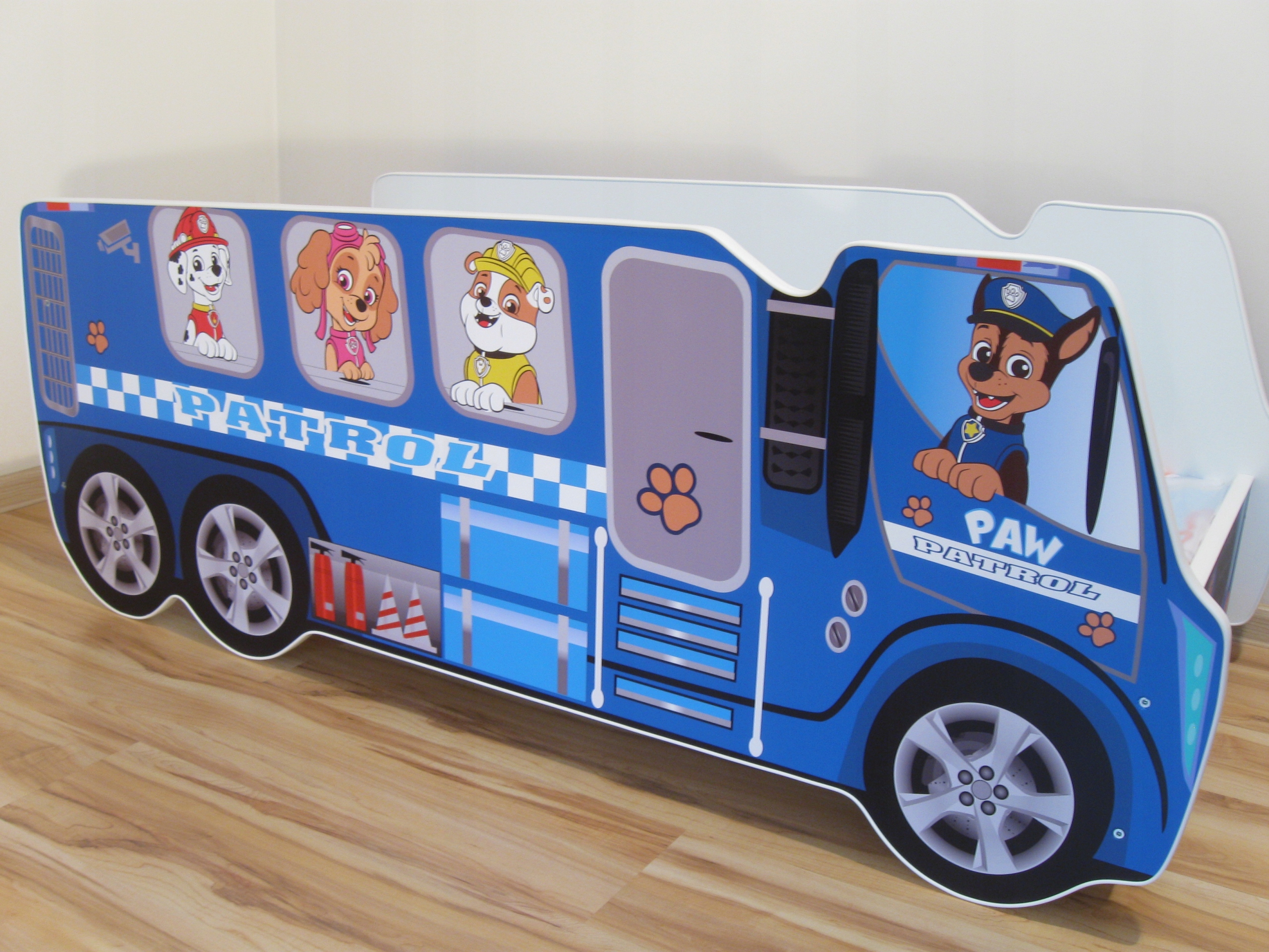 ŁÓŻKO DZIECIĘCE PSI PAW PATROL CIĘŻARÓWKA 140X70 Marka KIDSBED