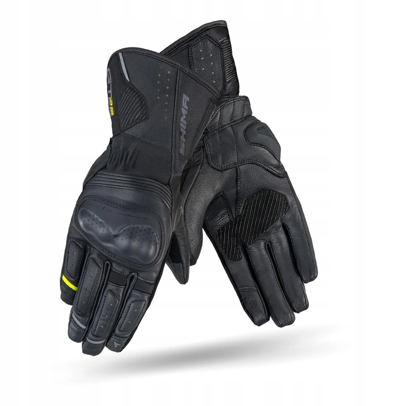 Rękawice motocyklowe damskie Shima GT-2 Lady Black skórzane Gratisy