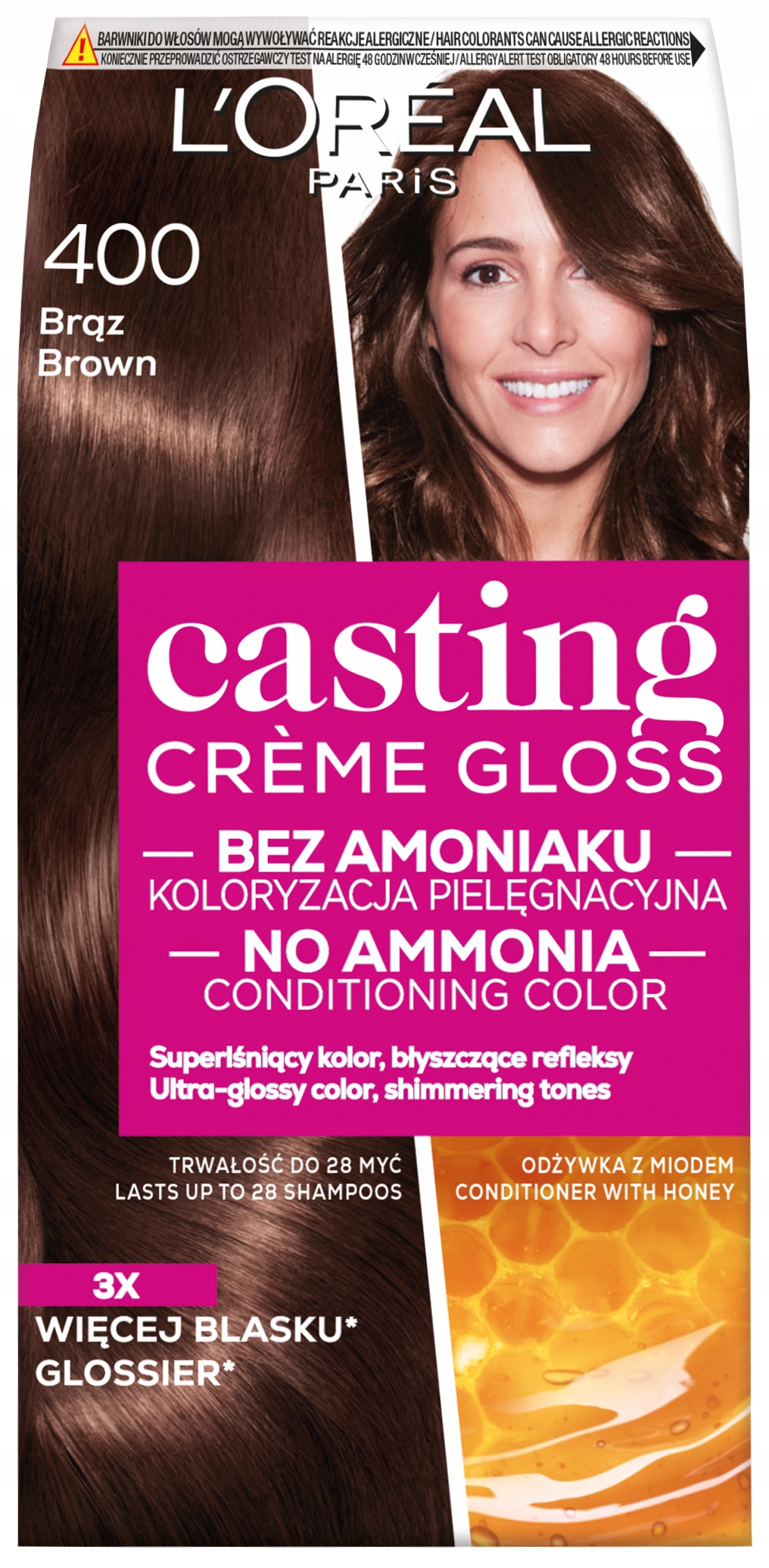

Loreal Casting Farba 400 Brąz