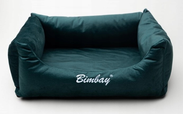 Bimbay Kanapa Zamszowa 3 100x80 zielona-Zdjęcie-0