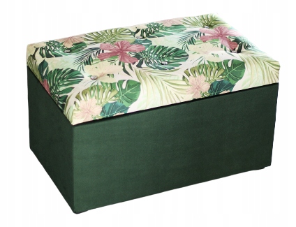 PUFA skrzynia pikowana kufer OTWIERANY guziki Głębokość mebla 40 cm