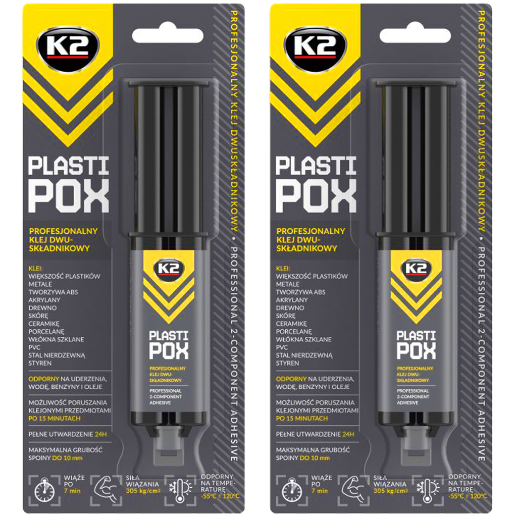 

K2 Plastipox DwuSkładnikowy Klej Bardzo Mocny 50G