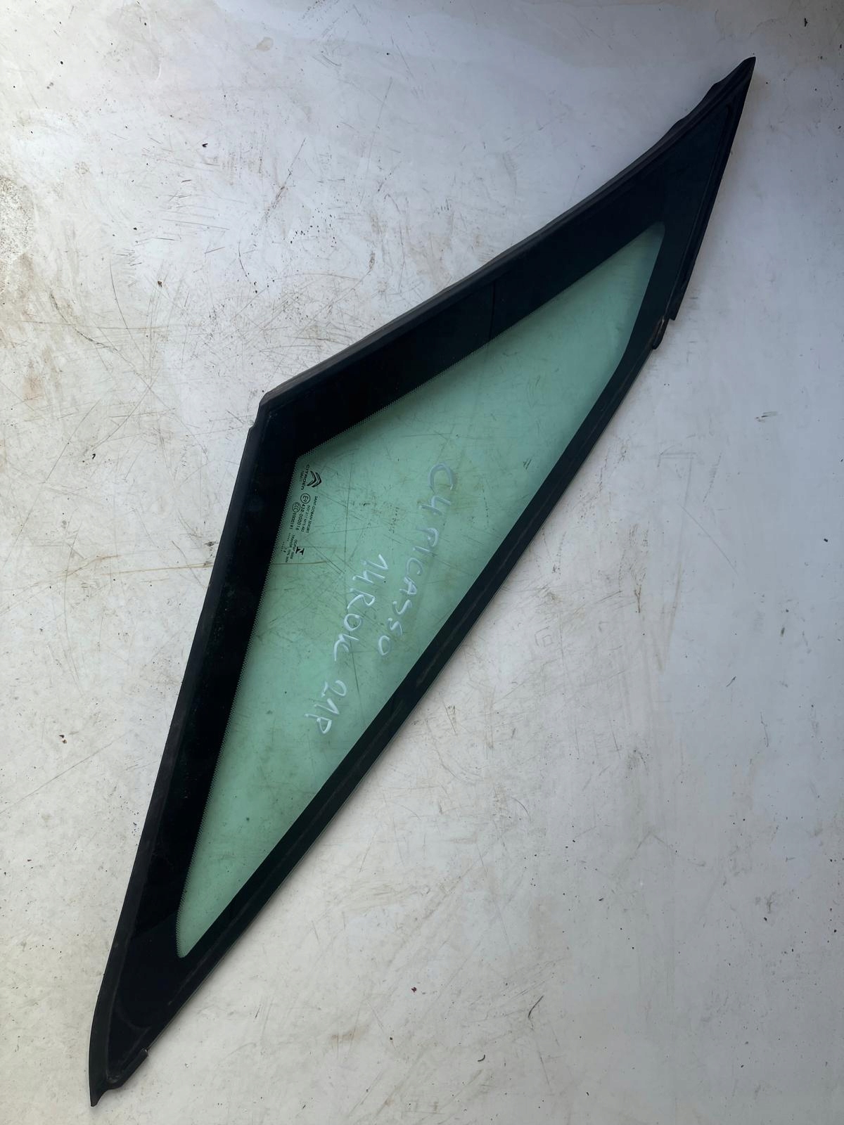 window bodywork right front CITROEN C4 PICASSO II 14 ROK