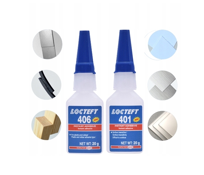 401 406 415KLEJ BŁYSKAWICZNY PRISM OGÓLNY CEL SUPER KLEJ - PLASTIK I GUMA Numer katalogowy producenta 406