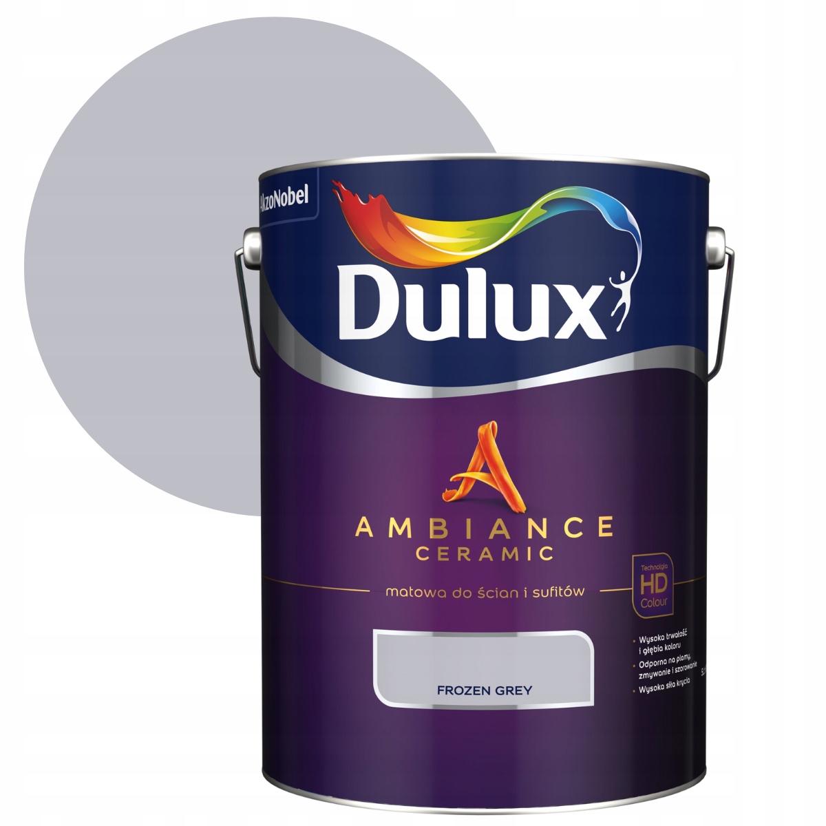 Dulux Ambiance Farba Ceramiczna 5L Frozen Grey