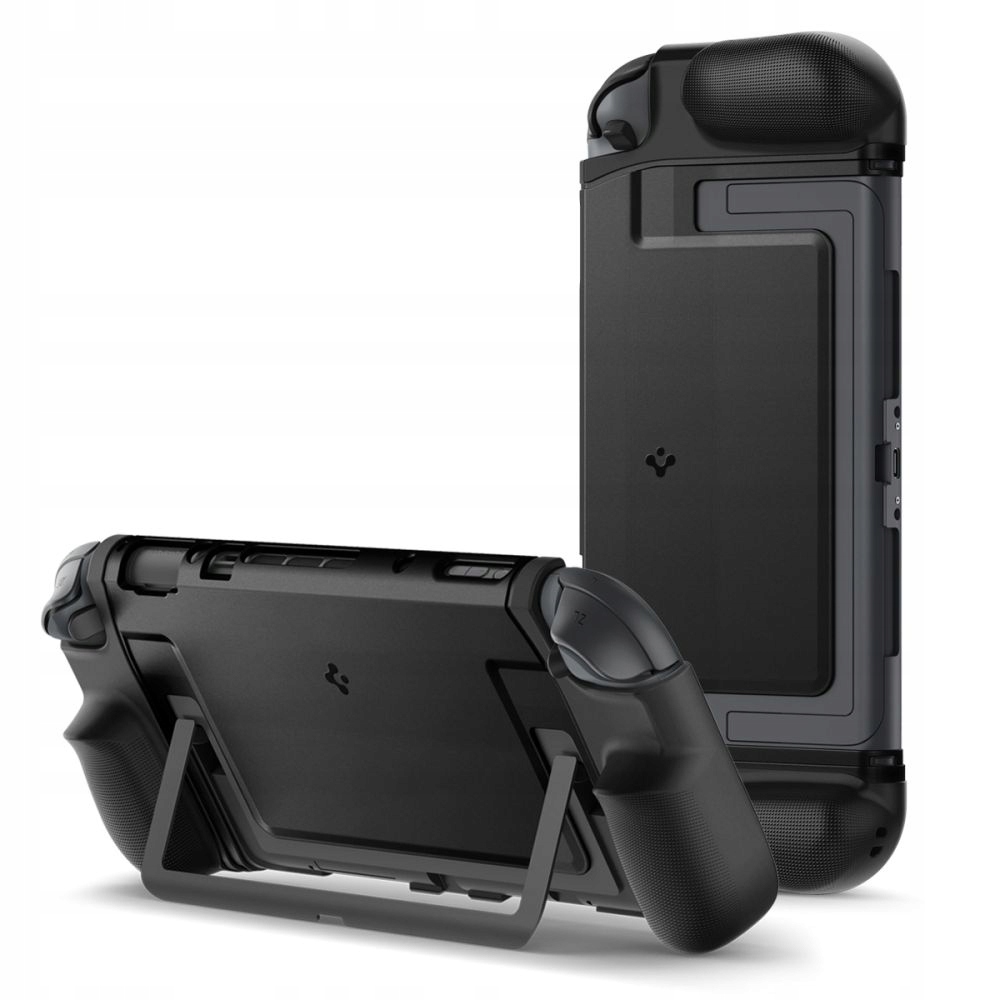 Etui Do Nintendo Switch 2 Spigen Dual Grip Czarny Case Futerał Pokrowiec