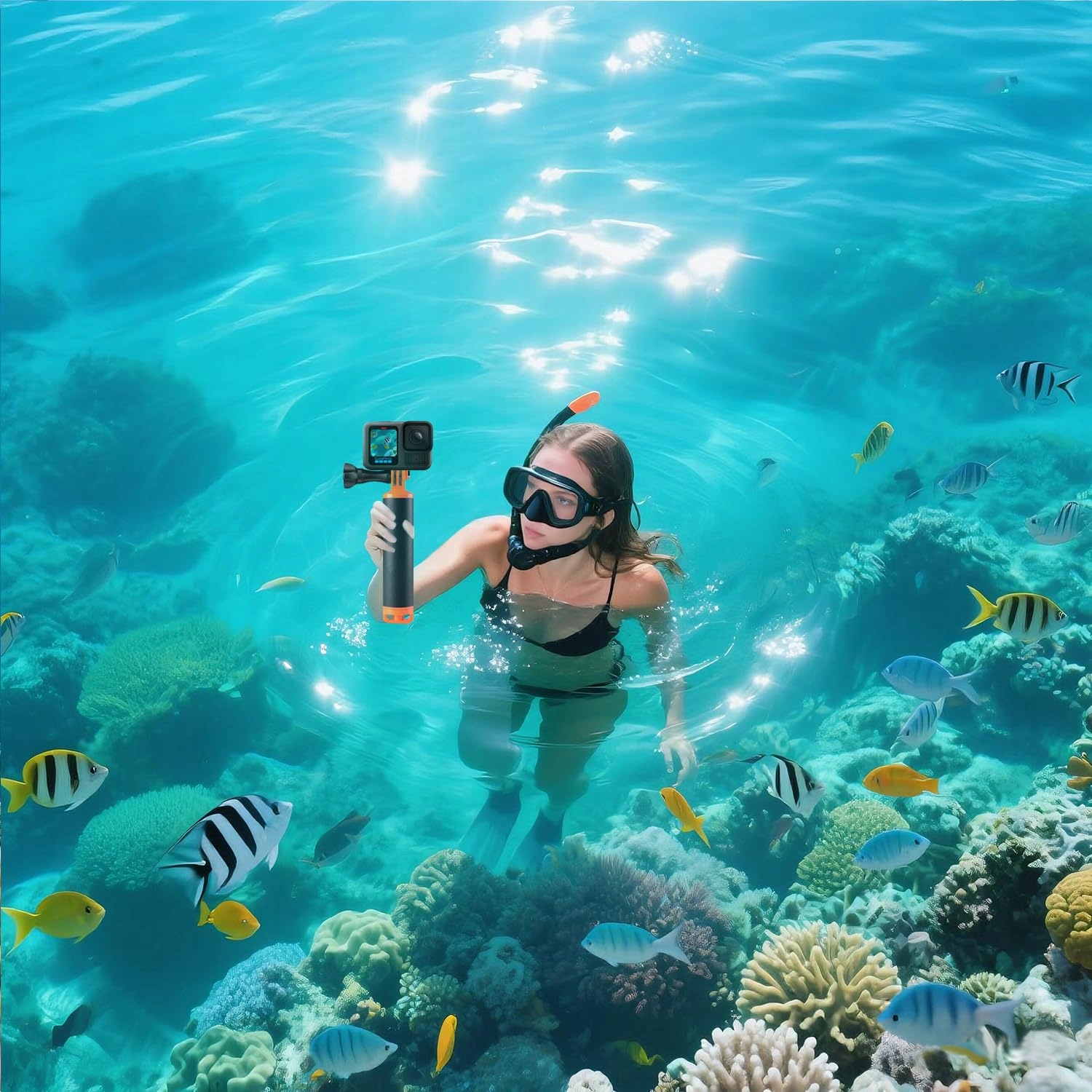 Pływający Uchwyt Wypornościowy Do GoPro Hero 13 12 11 10 DJI Suptig — miniatura 8