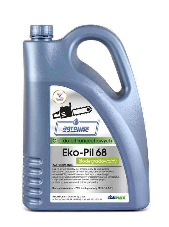 

Olej do smarowania łańcucha prowadnic Bio 5 litry