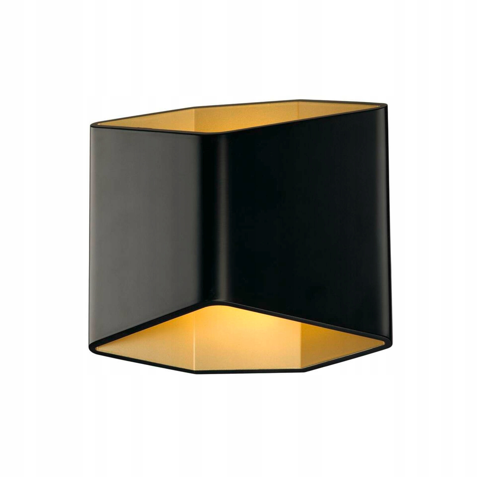 Nástenné Led svietidlo Slv Cariso WL-2 čierna mosadz 11W 2700K 200lm