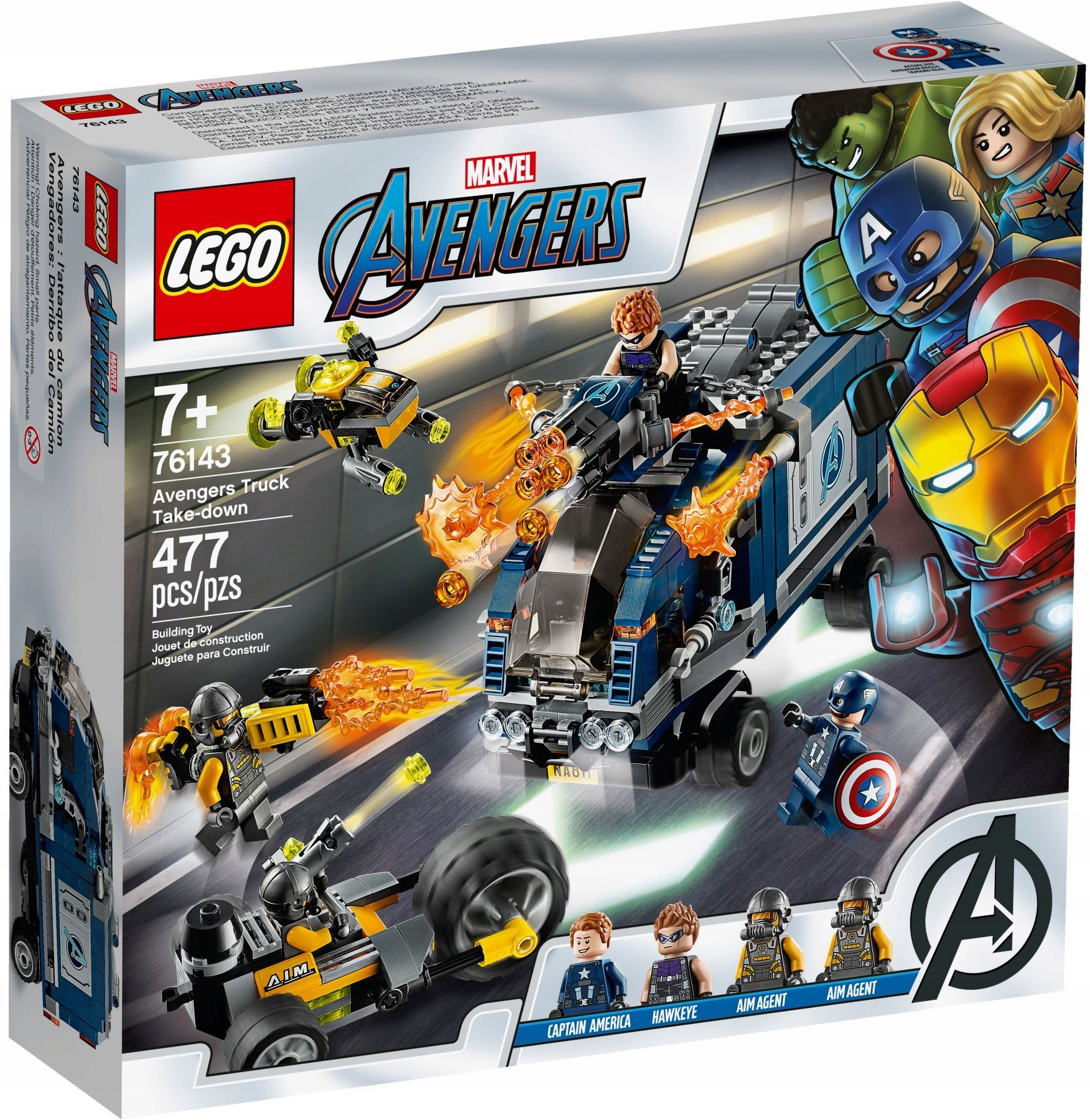 

Lego 76143 Avengers Zatrzymanie Ciężarówki
