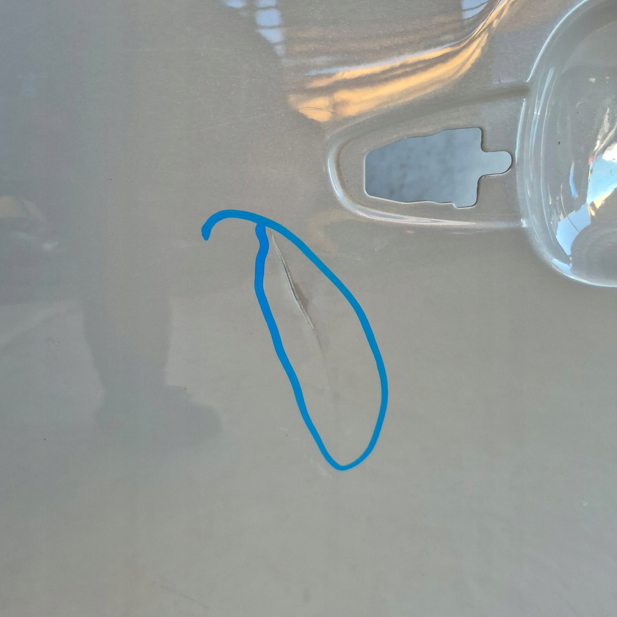 CITROEN C3 III 3 16-> door rear part rear. left