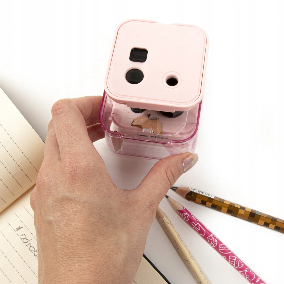 TEMPERÓWKA ELEKTRYCZNA PODWÓJNA AUTOMATYCZNA KIDEA DLA DZIECKA SZKOLNA Kolor Odcienie różu