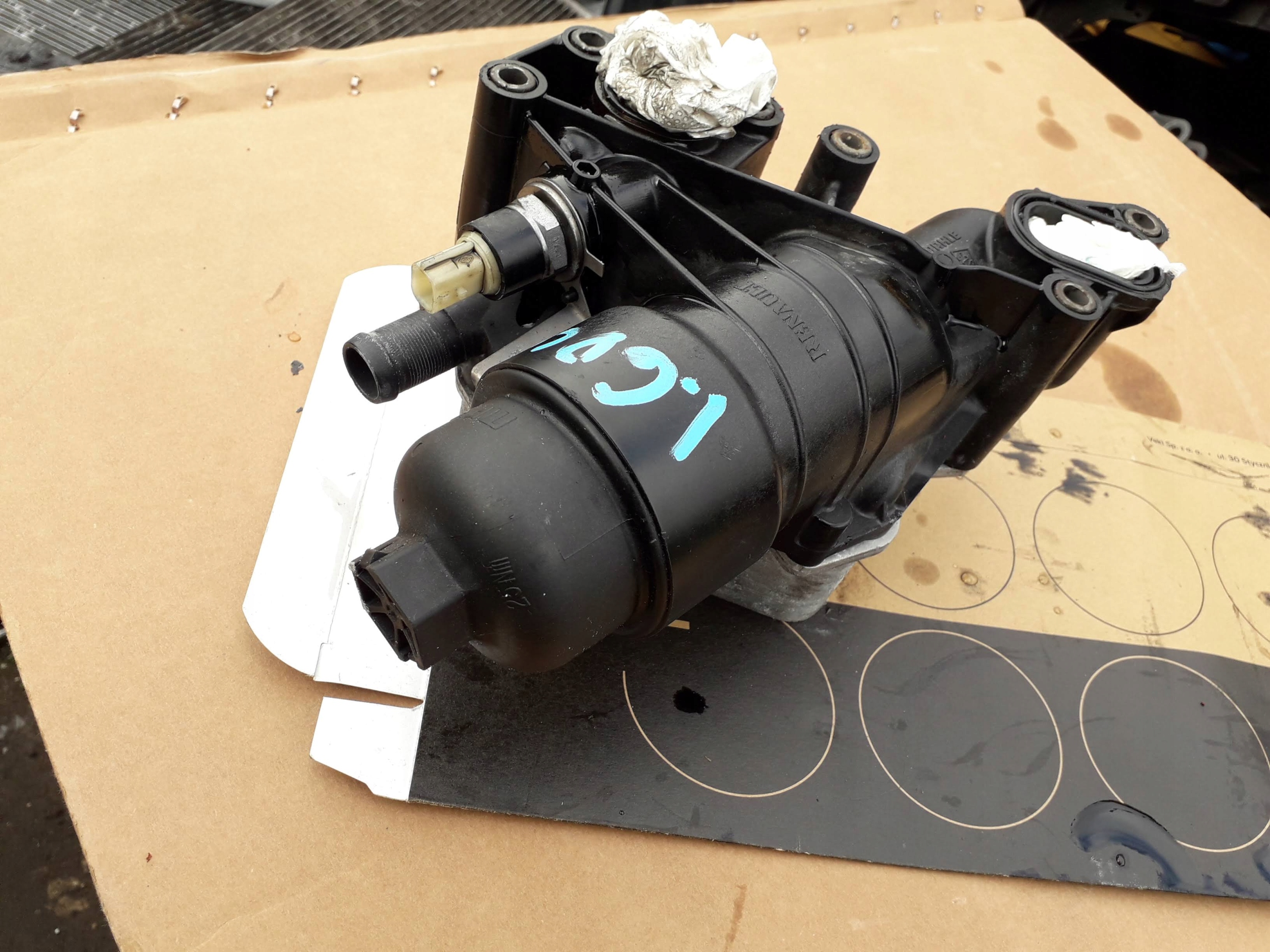 ТЕПЛООБМЕННИК БАЗА ФИЛЬТРА RENAULT NISSAN 1.6 DCI