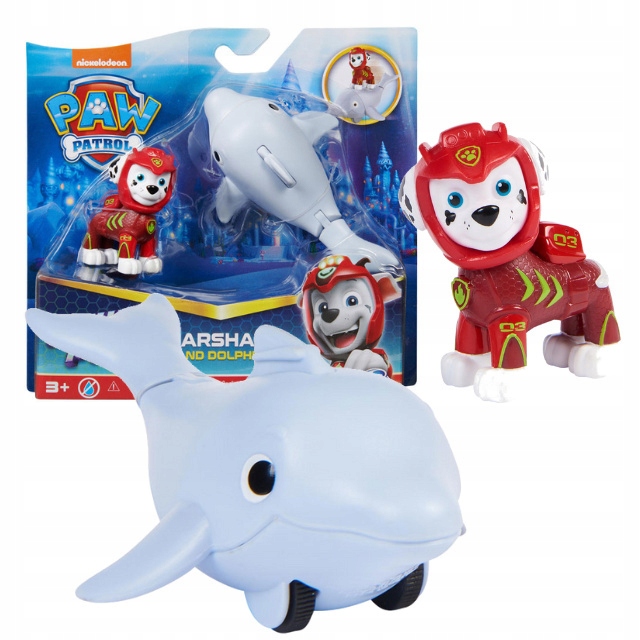 

Psi Patrol Figurka Marshall Delfin Seria Aqua