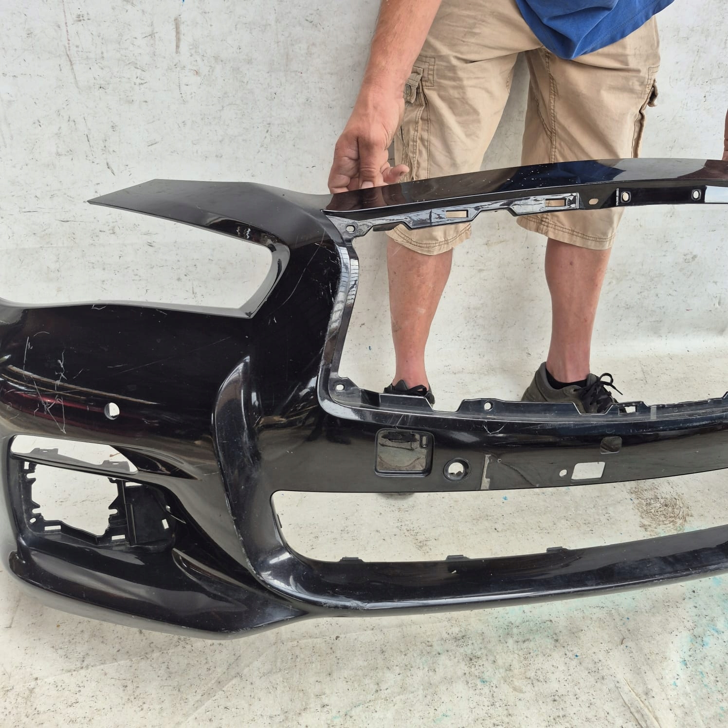 INFINITI Q50 Q 50 13- bumper front front 4XPDC 620224HB0H