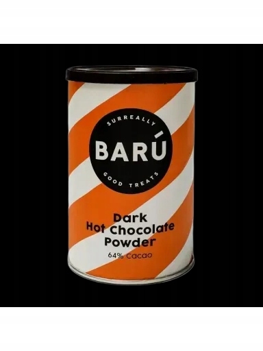 Levně 2X Barú Dark Hot Chocolate Čokoláda v prášku 250 g
