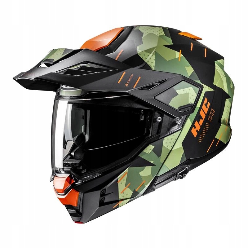 Motocyklová prilba Hjc I80 Roki Black/green čierna zelená Darčeky