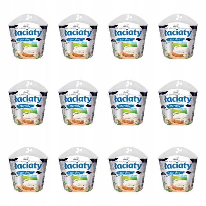 Smetanový sýr Łaciaty, nadýchaný, 150 g X12