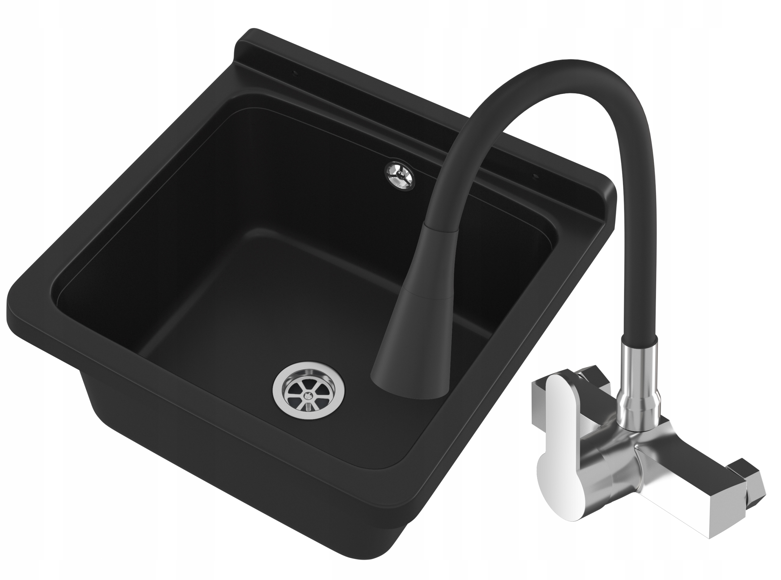 Hospodářská Komora Dřez Černá Garáž Orta Nástěnný Kohoutek