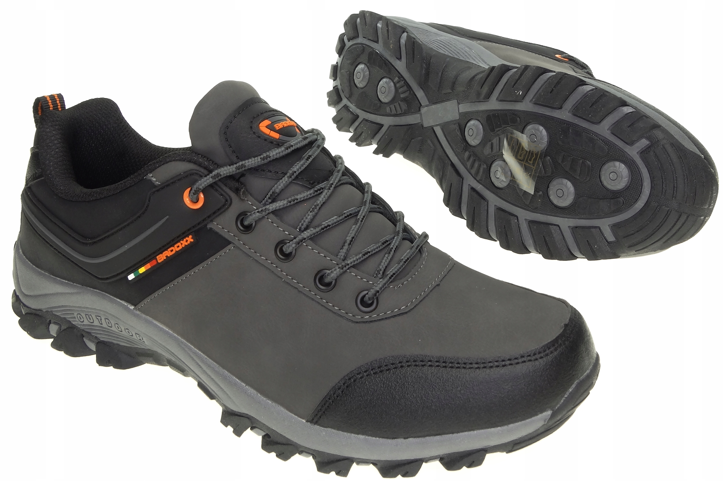 BUTY TREKKINGOWE MĘSKIE SPORTOWE SOLIDNE OBUWIE