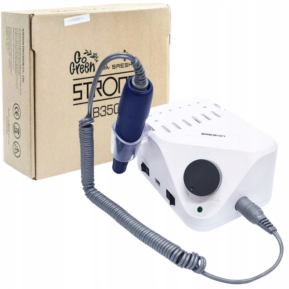 Bruska Saeshin na nehty, manikúru, pedikúru a protetiku Strong B350 H350