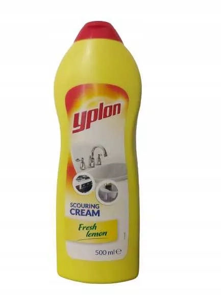 6 x Yplon Lemon Fresh Mléko na čištění a drhnutí Citronové 500 ml