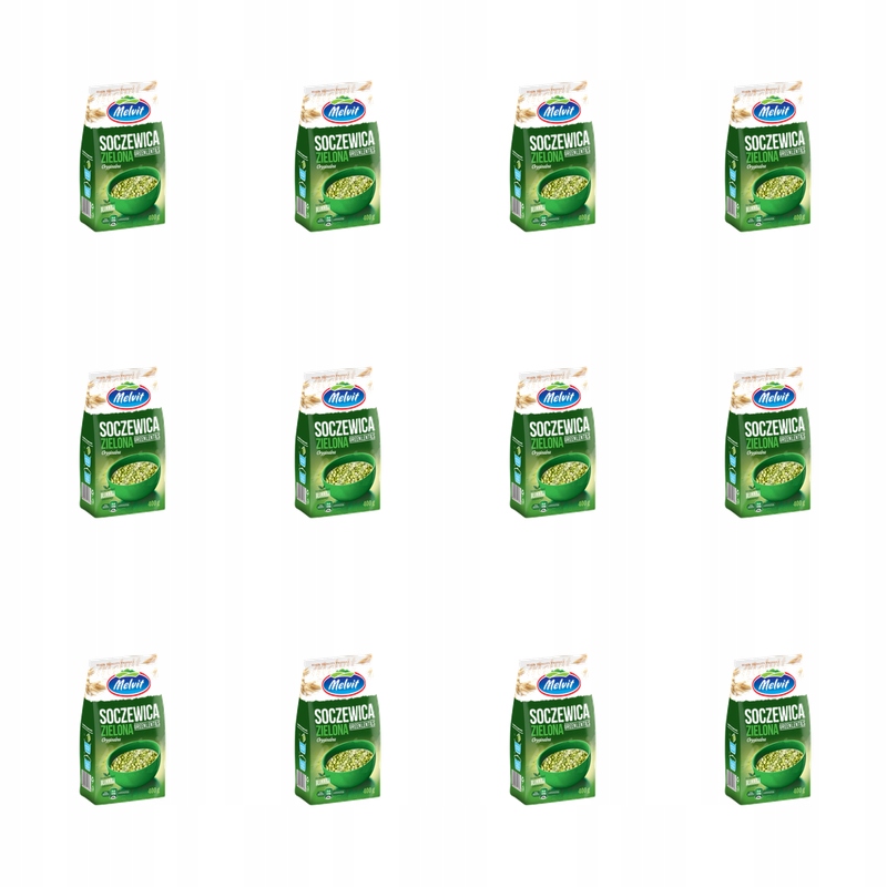 Melvit Zelená čočka 400 g X12