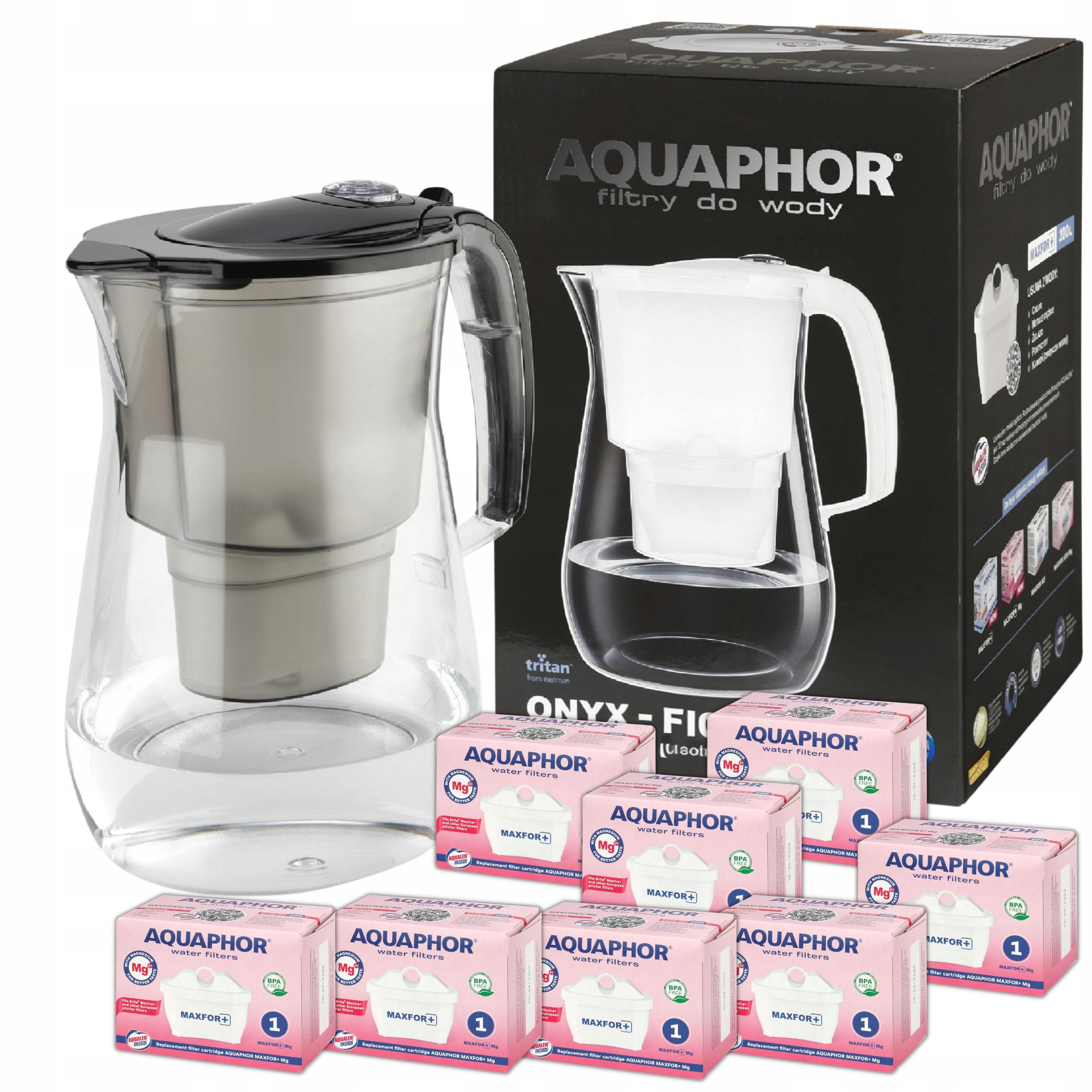 

Dzbanek filtrujący Aquaphor wkład maxfor+ Mg x8