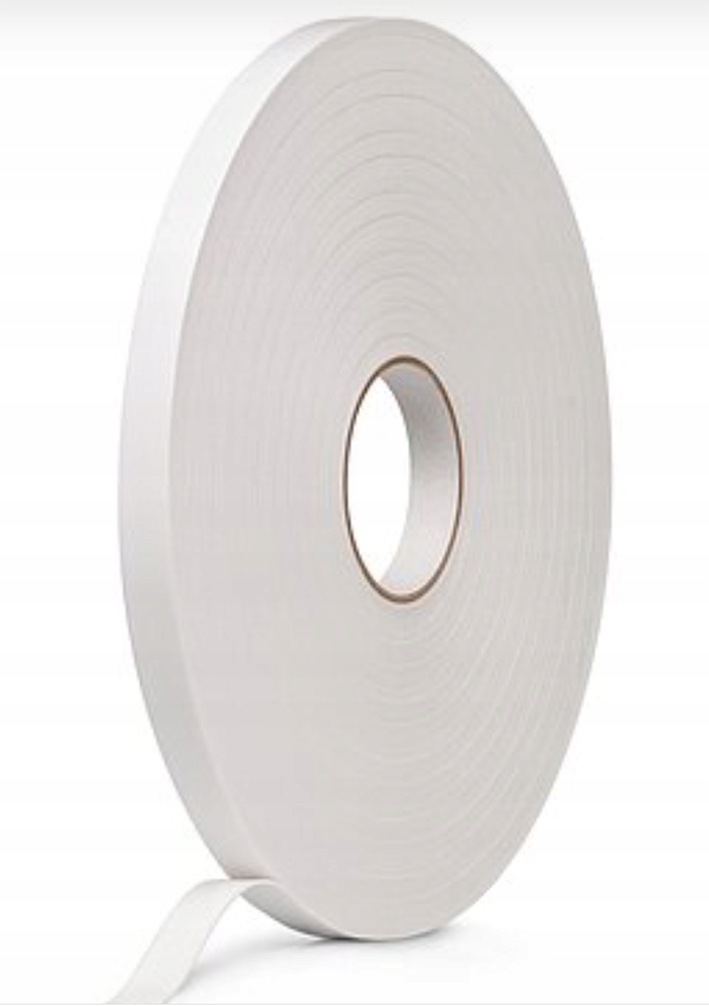 TAŚMA DWUSTRONNA COROPLAST PIANKA 1mm 19mm 66m