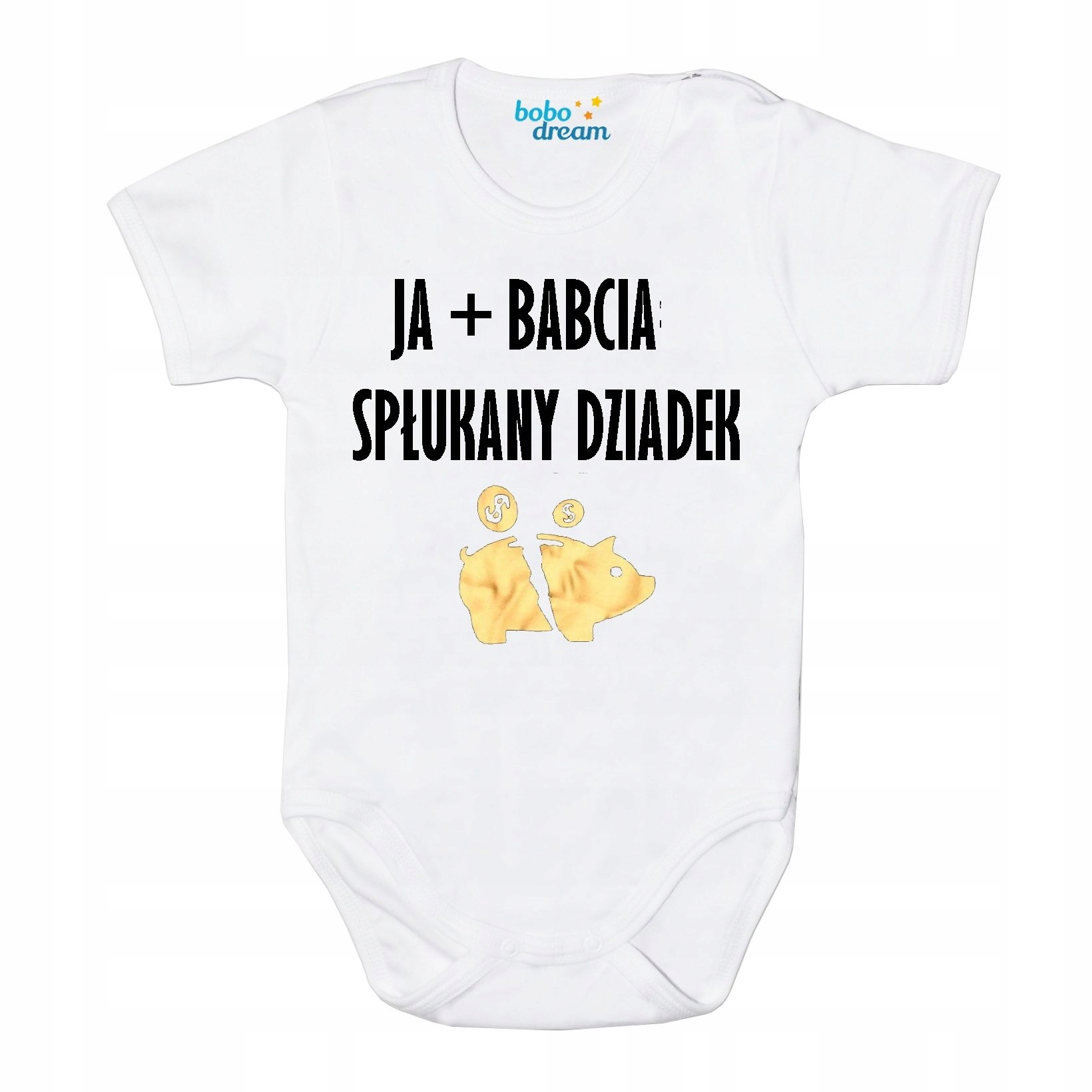 

Body niemowlęce skarbonka Ja+babcia 74