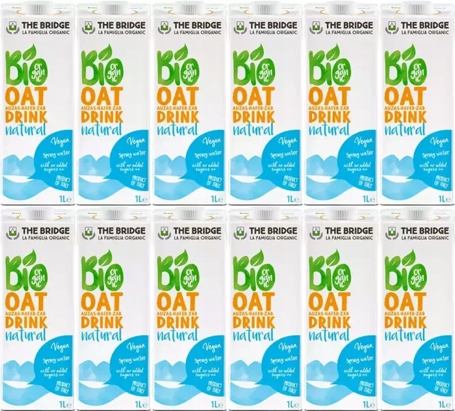Napój Owsiany Natural 12x1L The Bridge Eko Zestaw
