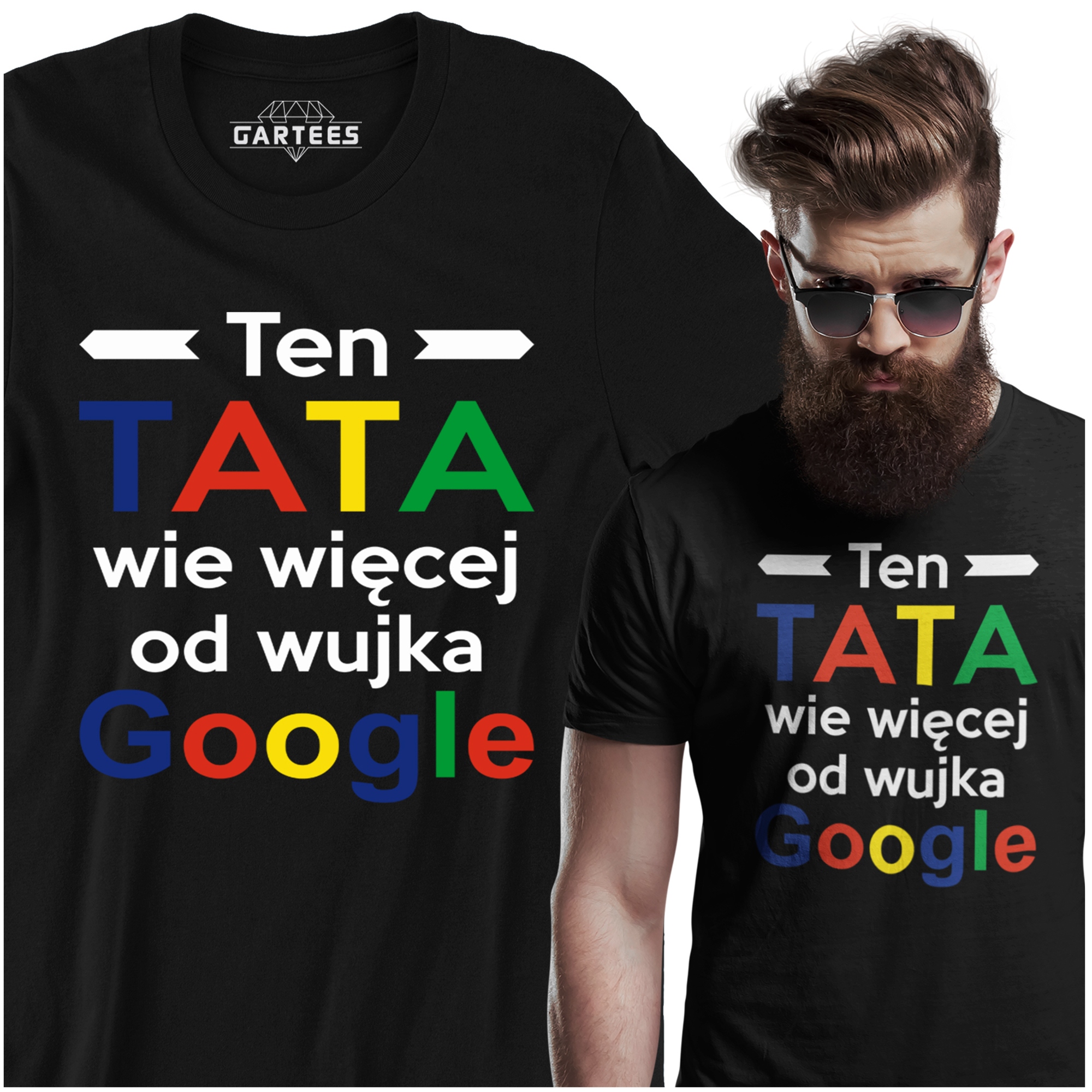 

Koszulka Urodzinowa Tata Wie Wszystko Na Prezent