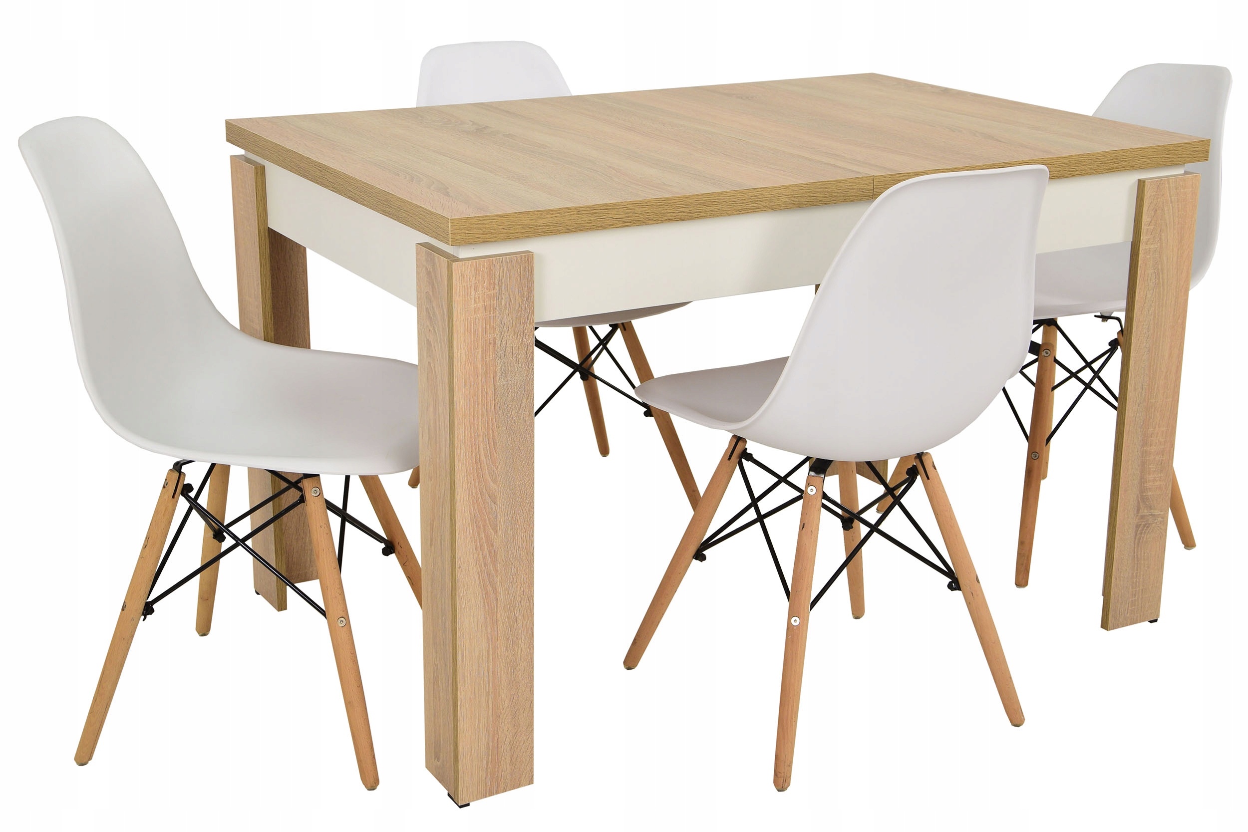 Kuchyňa sada 4 stoličky +stôl skladací SONOMA