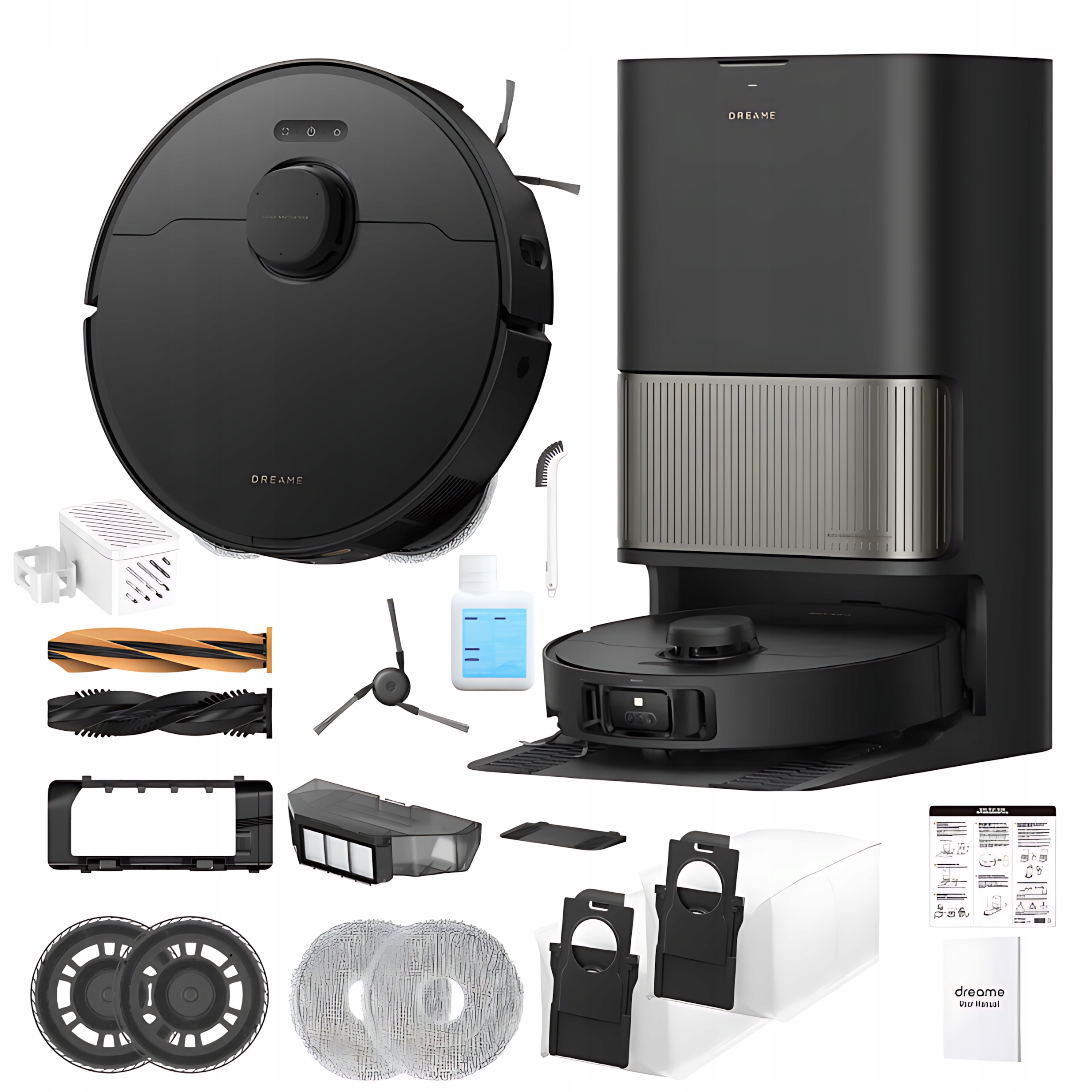 RobotSprzątający Dreame L40S Pro Ultra Czarny Mopujący Kamerą Rgb Stacja