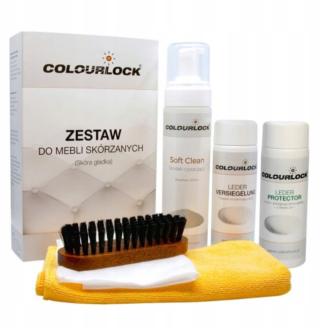 Colourlock Zestaw Soft Protector do pielęgnacji mebli skórzanych skóra