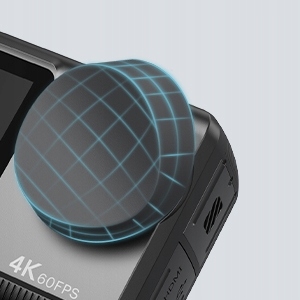 Kamera sportowa WOLFANG GA420 20MP 4K 60FPS UHD 10m Bezprzewodowa, wodoodporna Rozdzielczość 24 Mpx