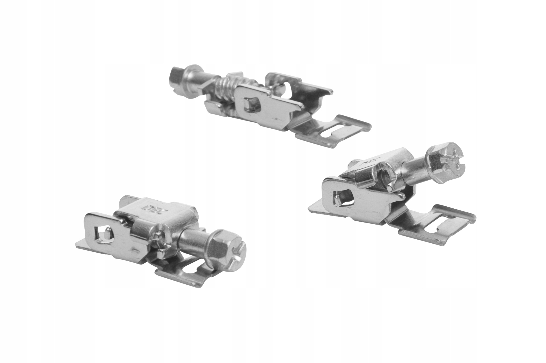 ANEMOSTAT WYWIEWNY 125mm BIAŁY Z RAMKĄ + OPASKA Materiał metal