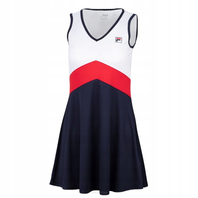 Sukienka tenisowa Fila Dress Gloria biała r.XS