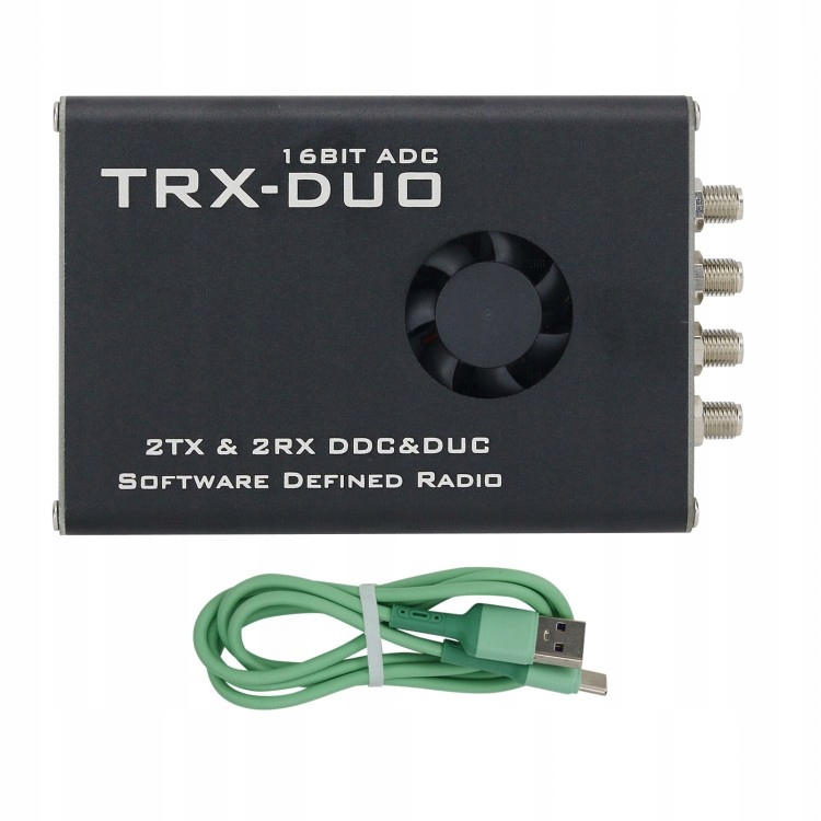 Trx-duo podwójny odbiornik nadajnik Sdr 10KHz-60MHz, Ddc/duc, 16-bit Adc