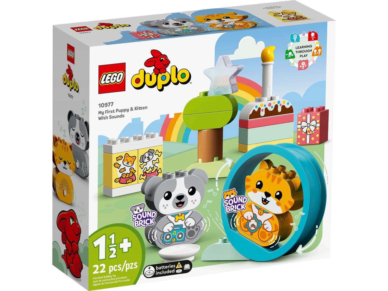 

Lego Duplo Mój pierwszy szczeniak kotek odgłosami