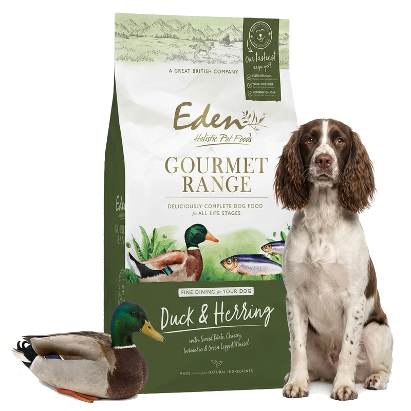 Eden Gourmet Range Duck & Herring Sledovač A Kachna 10 kg