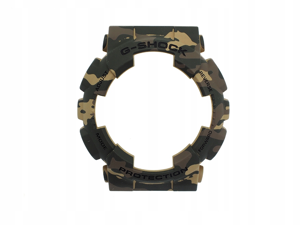 Bezel Casio GA-100 GA-100CM GA-100CM-5 GA-120CM GD-120 maskáčový zelený